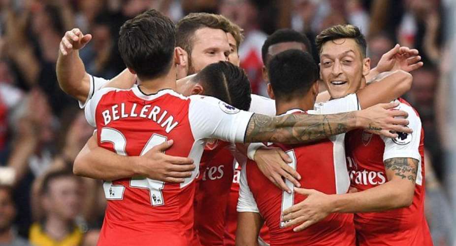 EPL WRAP: Arsenal destroy Chelsea; Man Utd, City, Liverpool all win emphatically