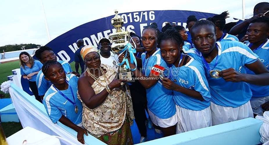 Police Ladies bag GH 10,000 for winning Sanford World Clinic Women's FA Cup