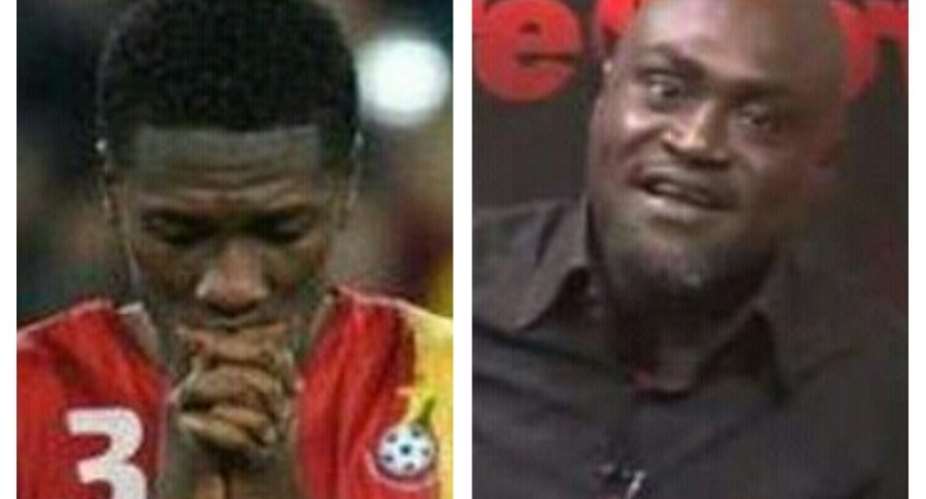 Video: Songo Wears Asamoah Gyan's 'Jersey', Exposes His Hidden Love For The Football Star