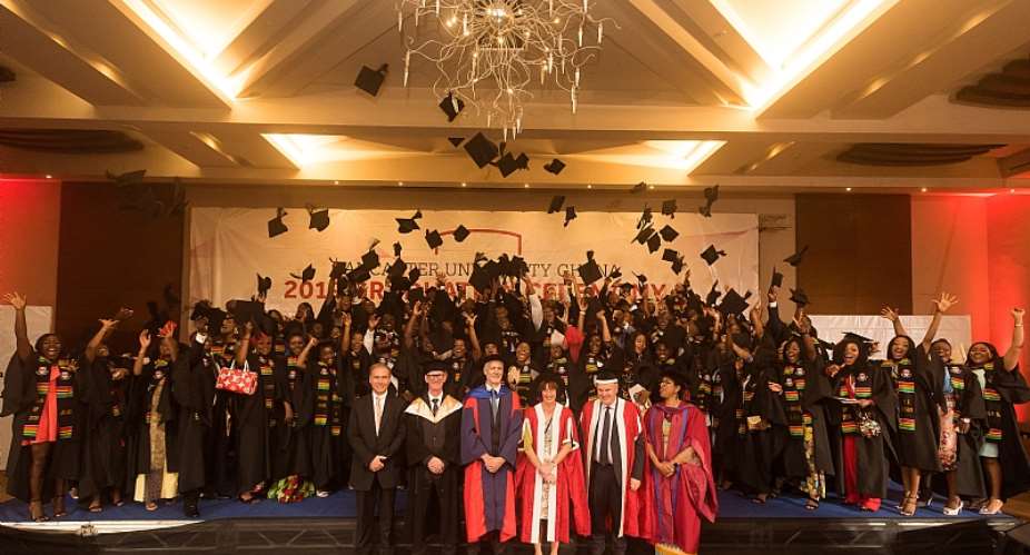 Lancaster University Ghana Holds Third Undergraduate Graduation Ceremony