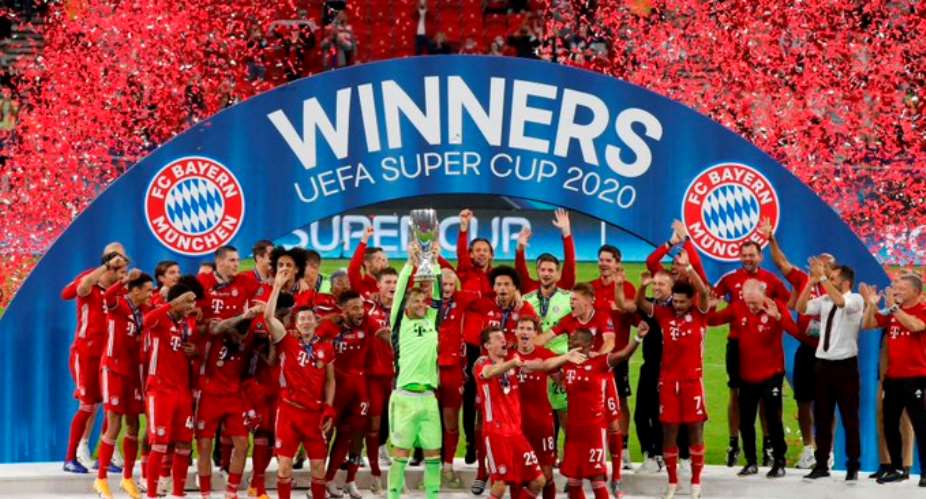 Bayern Munich Clinch UEFA Super Cup With 2:1 Win Over Sevilla