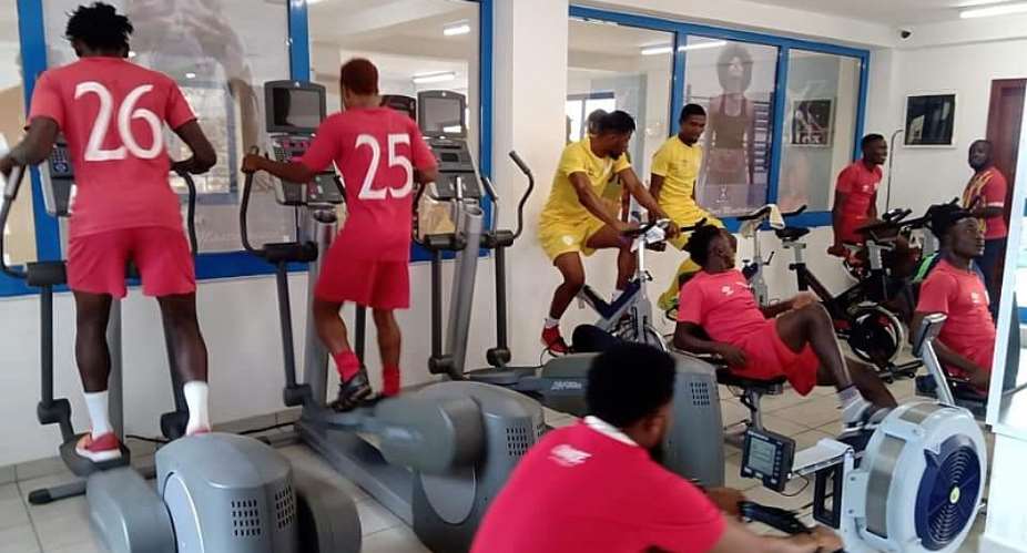 Hearts Of Oak Players Start Gym Work Ahead Of New Season