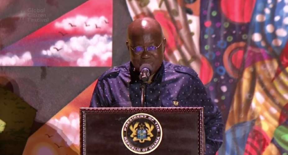 Crowd jeers, boos Akufo-Addo on stage; chants 'away!' amidst taunts at Global Citizen Festival