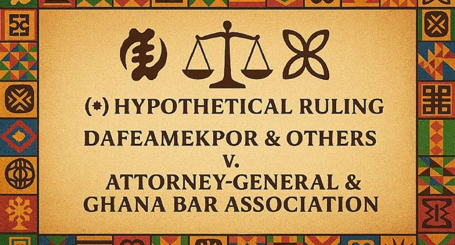 RULING: Dafeamekpor & Others v. Attorney-General & Ghana Bar Association