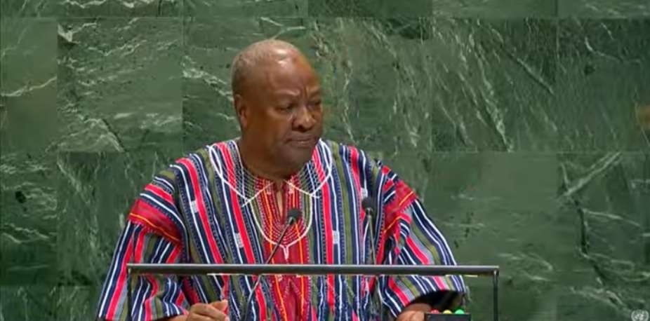 Commending President John Dramani Mahama’s Bold Address at the UN General Assembly — and a Call to Empower the Diaspora