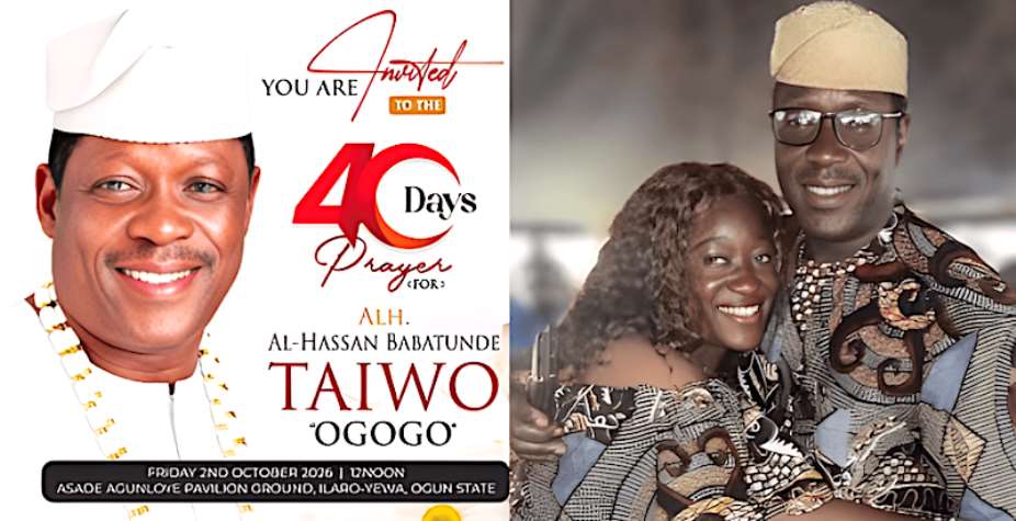 Kira Taiwo Announces 40-Day Prayer For Late Father Ogogo