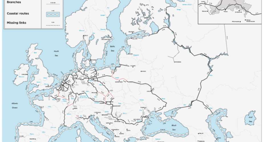 Blue Waterways:  Reconnecting Europe Through Its Rivers