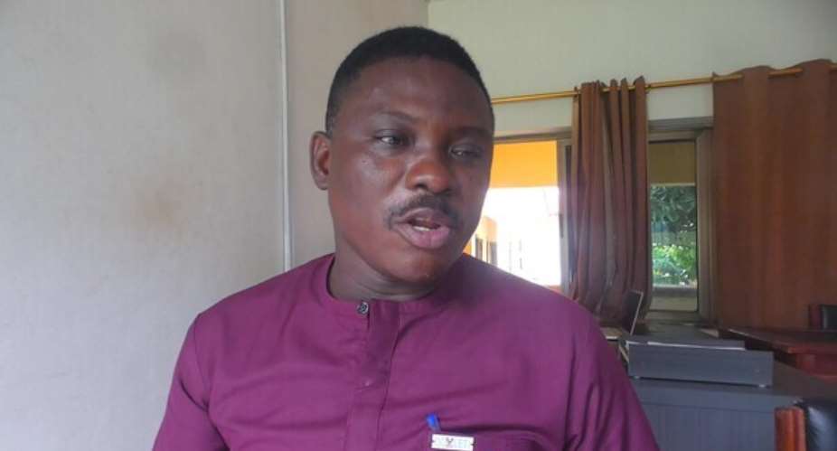 District Chief Executive (DCE) for Nabdam, Hon. Francis Tobig