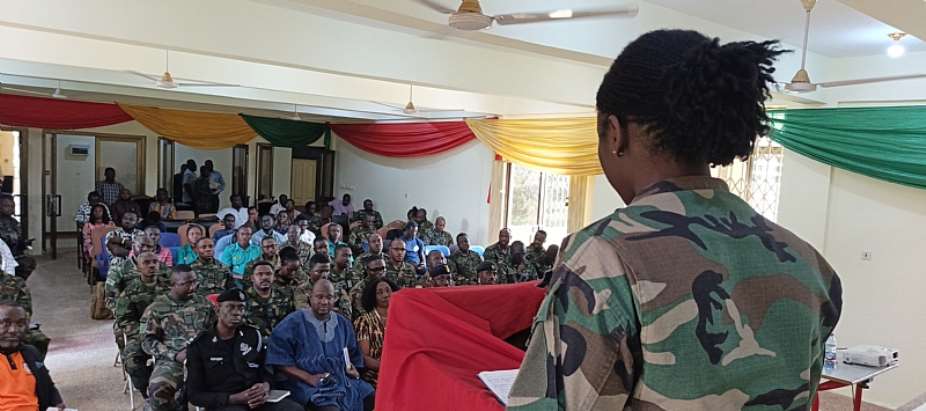 Mpohor-Fiase hosts Armed Forces Command and Staff College on environmental study tour