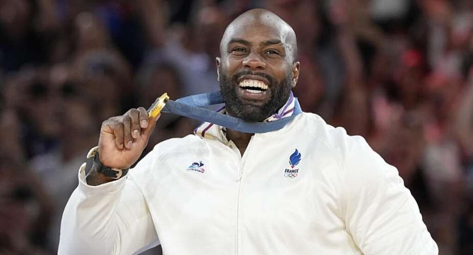 Teddy Riner has received racist abuse online after expressing concern over the rise of the far right in France. - AP - Eugene Hoshiko