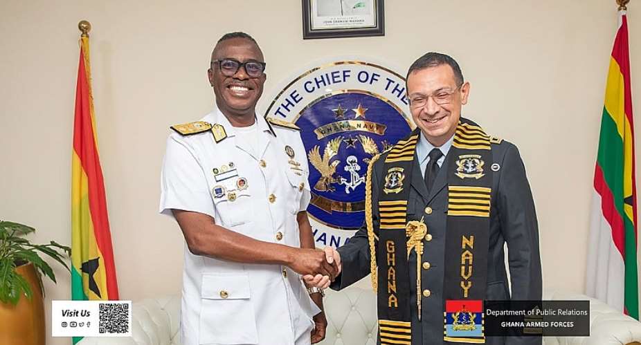 Ghana Navy, Italy deepen cooperation on maritime security