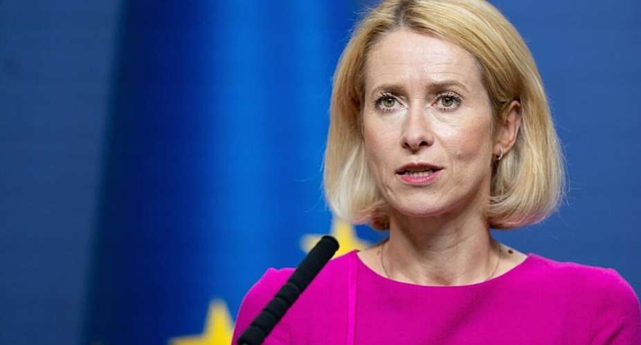 A file image of European Union foreign policy chief Kaja Kallas in Vilnius, Lithuania, on September 7, 2026. -  Mindaugas Kulbis, AP