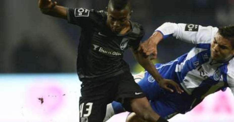 Bernard Mensah: Ghanaian striker watched by Manchester United scouts
