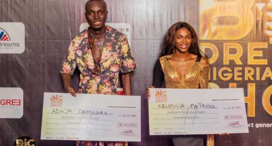 Damilare, Christiana now millionaires as they emerge winners in Big Dreams Nigeria talent show
