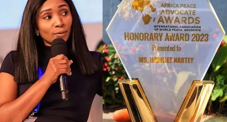 Harriet Nartey part of over 30 outstanding recipients of Africa Peace Advocate Awards
