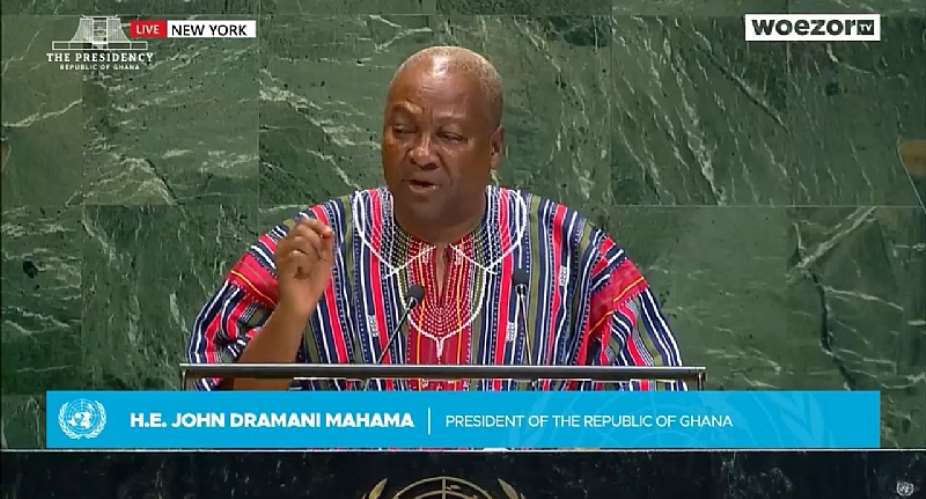 Mahama reaffirms Ghana’s backing for Palestine, calls for end to Gaza atrocities at UNGA80