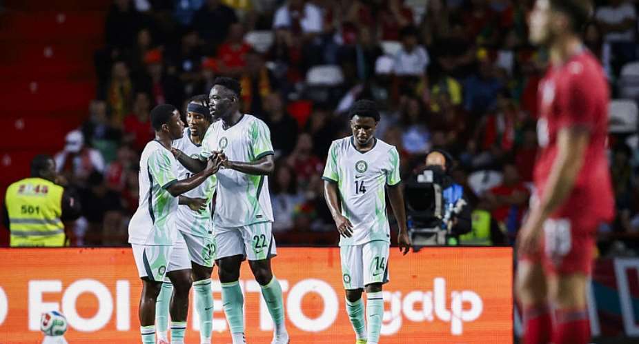 Eric Chelles Nigeria side came from a goal down to beat  Madagascar 2-1 in the opening round of qualifying matches for next years Africa Cup of Nations in Tanzania, Uganda and kenya. - AFP - FILIPE AMORIM