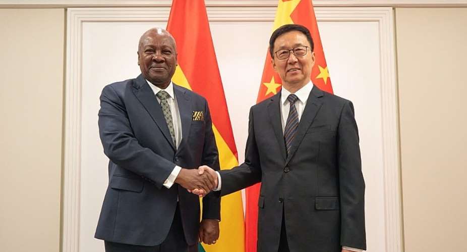 Mahama, Chinese Vice President holds talks on sidelines of UN General Assembly