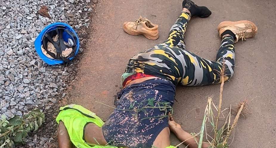 V/R: One dead, two injured as grader knocks down pedestrians at Dzodze