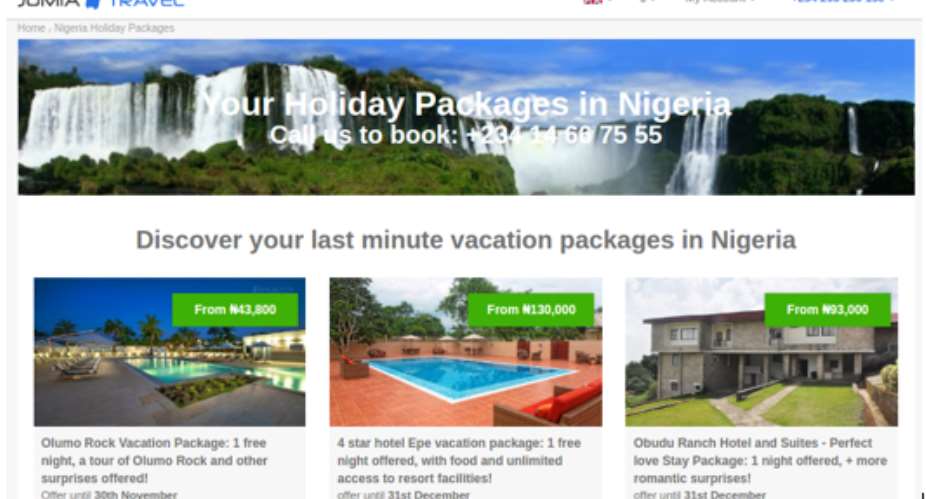 Jumia Travel Launches Holiday Packages In Nigeria