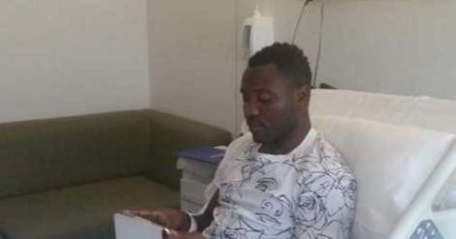 Maxwell Konadu: Black Stars deputy coach laments over Kwadwo Asamoahs injury