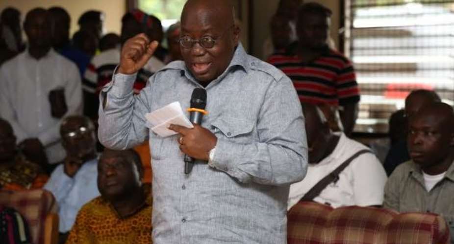Ghanaians afraid to invest in bad economy – Nana Addo