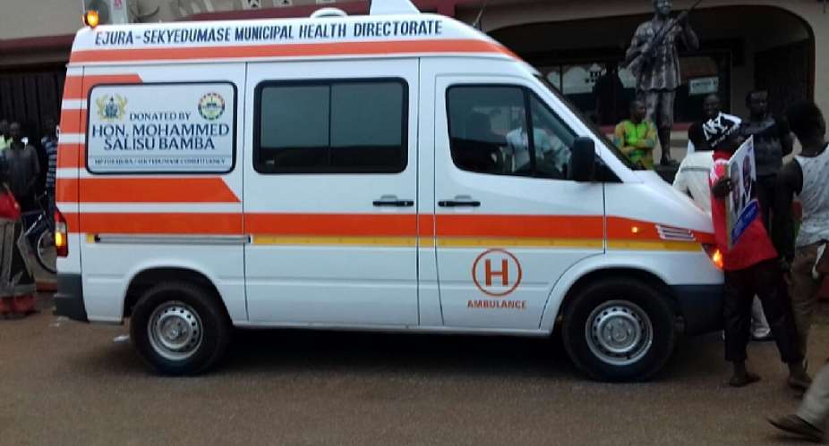 Ejura MP Donates Ambulance To Health Directorate