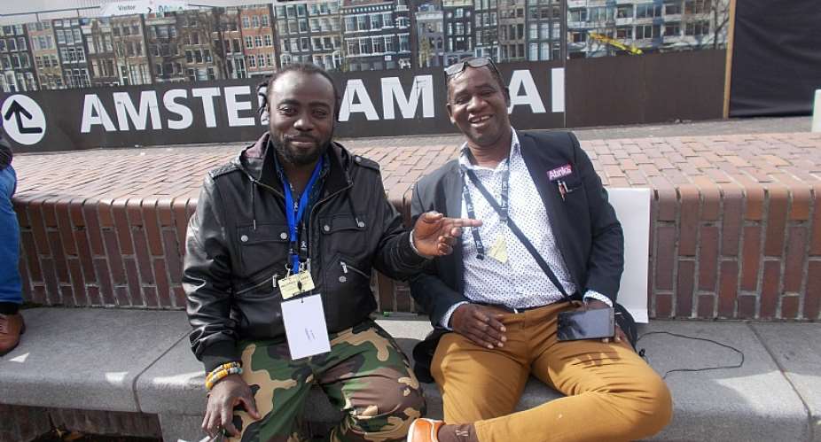 Atinka Meets Royal TV In Amsterdam Rai IBC 2017