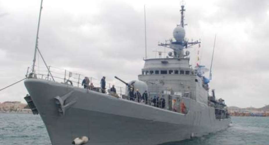 Patrol Vessel: 'Infanta Cristina' Berths At The Sekondi Naval Base