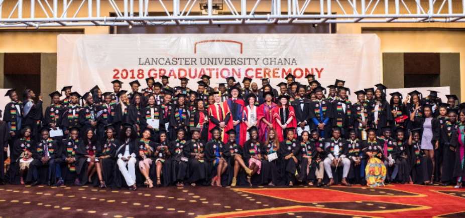 Lancaster University Ghana Holds Second Undergraduate Graduation Ceremony