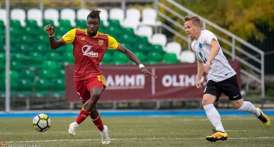 Kadiri Mohammed Strikes Again For Arsenal Tula In Victory Over Sakhalin FC In Russian Cup