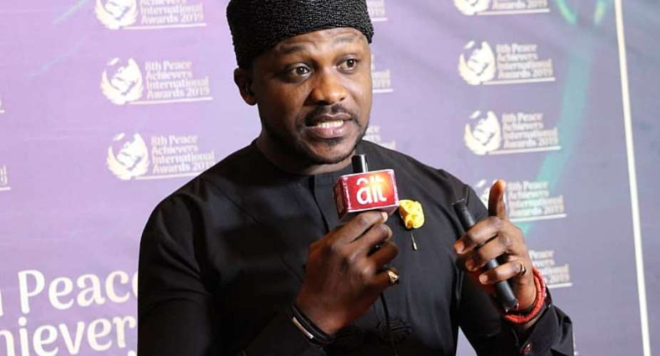 Nollywood Actor Chuks Chyke Joins World Renowned Peace Ambassadors AtThe 2019 Peace Achievers International Awards