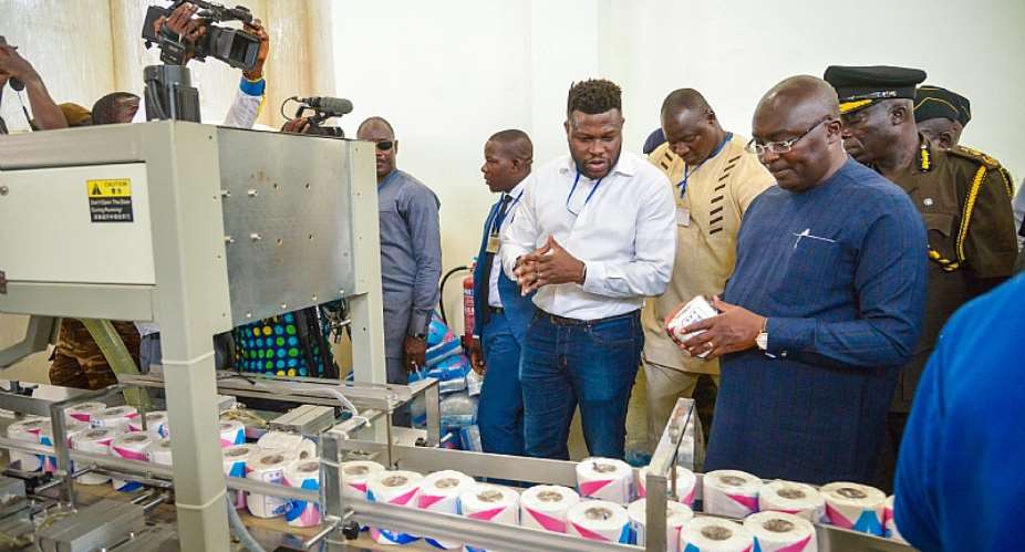 Bawumia Directs All Institutions To Purchase Toilet Roll From Locals