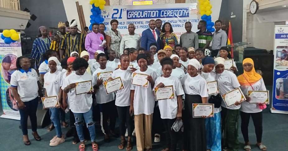 CTME Initiative: AG Care equips over 40 vulnerable girls in Madina with vocational skills, tools for work