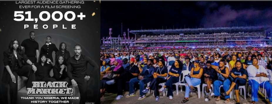 Black Market Sets Guinness World Record For Largest Film Screening Attendance