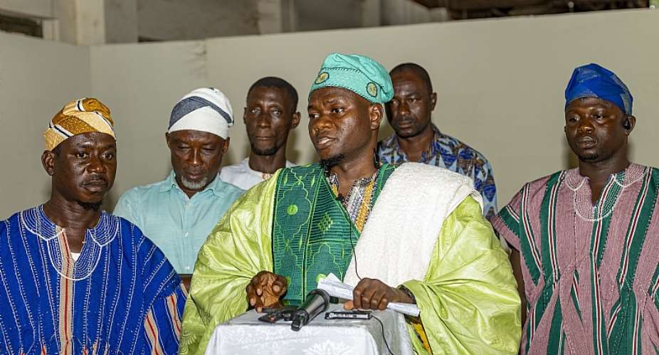 Chief of Bamvum Manguli, Naa Alhassan Abdul Rahaman