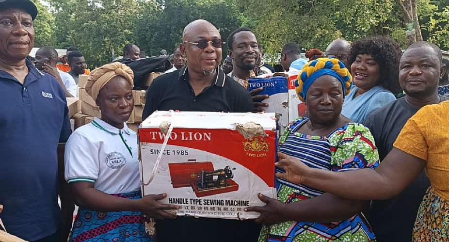 Jame Agalga empowers apprentices, boosts healthcare with major donation in Bulsa North