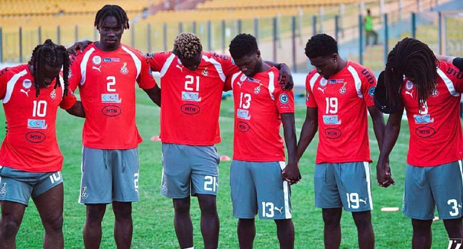 2027 AFCON Qualifiers: Black Stars hold recovery training ahead of The Gambia clash on Tuesday