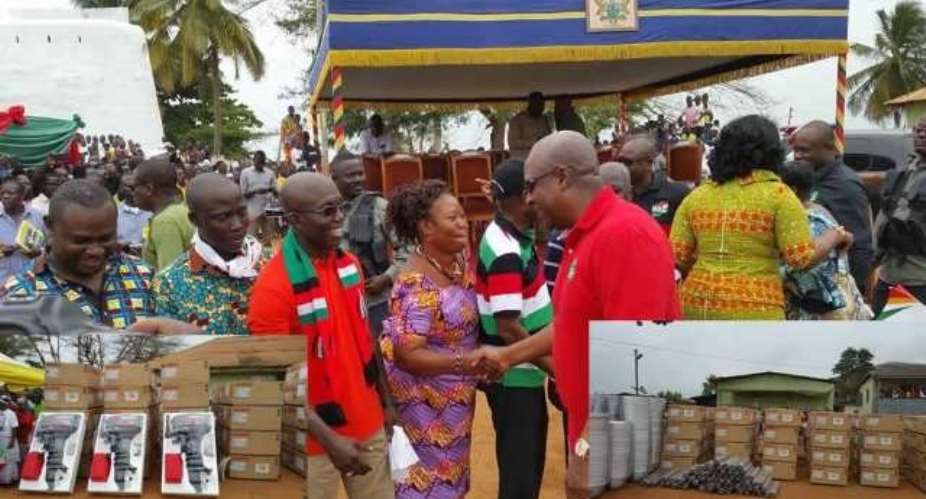 NPP accuses Mahama of using public projects to buy votes