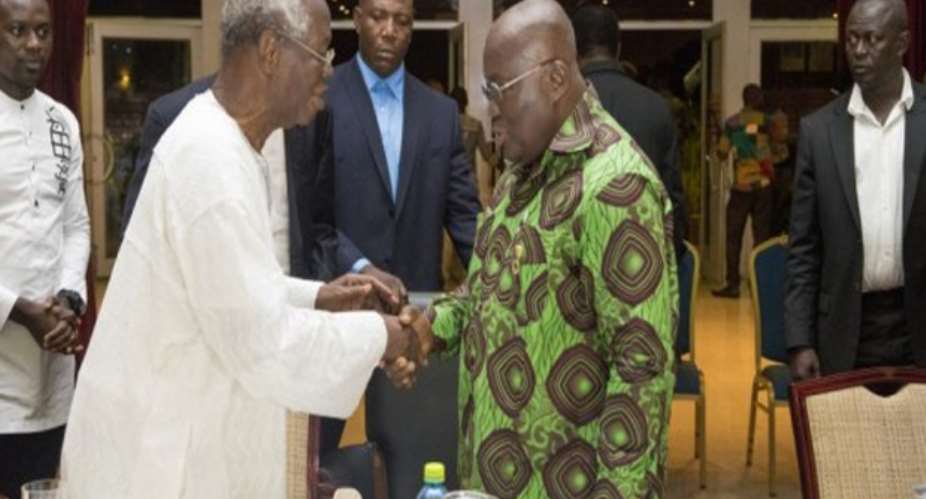 President Akufo-Addo Joins Hundreds To Celebrate Legend Of The Ages Prof. J.H. Nketia