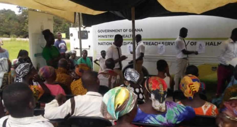 Bibiani-Anhwiaso-Bekwai MP Organises Free Health Screening For Constituents