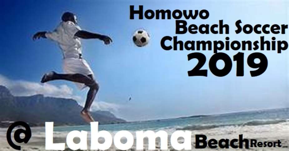 Homowo Beach Soccer Tournament Rescheduled