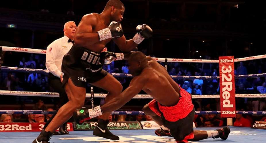 Commonwealth Heavyweight Boxing: Ghanaian Boxer Suffers 1st Round KO Against Daniel Dubois