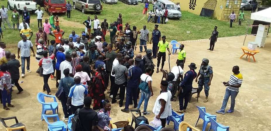 NPP Primaries: Supporters Clash At Odumase-Krobo