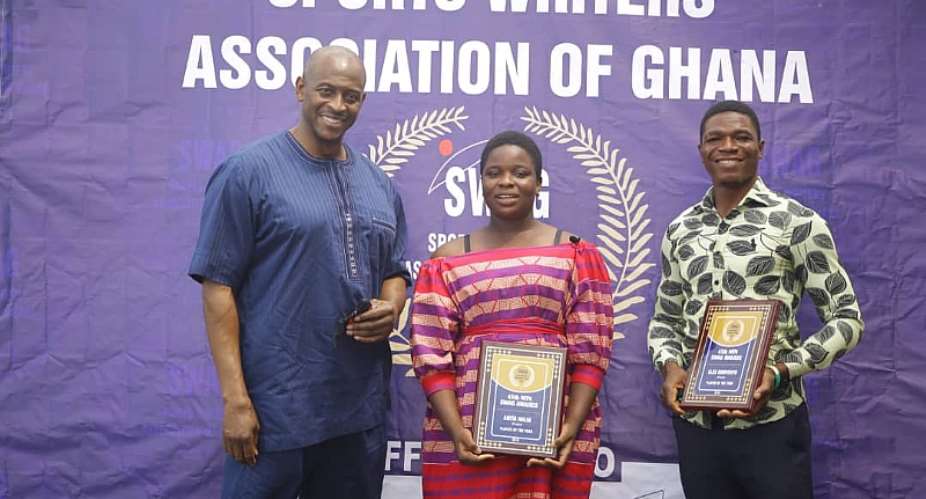 45th MTN SWAG Awards: 17-Year-Old Anita Halm And Alex Dorpenyo Crowned Best GhanaRugby Players