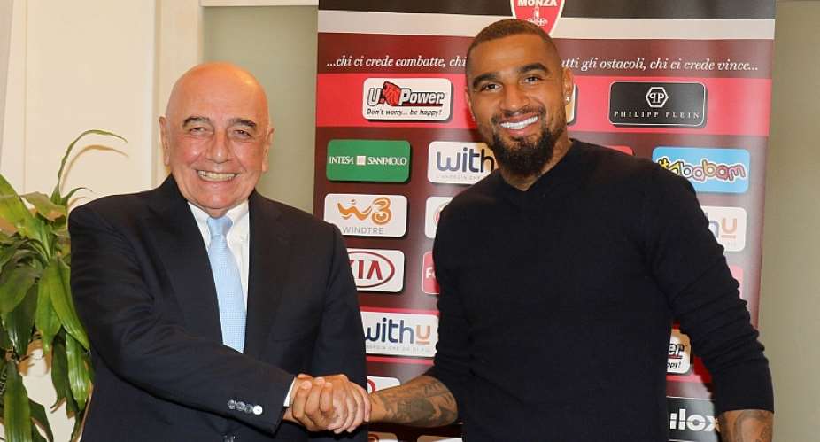Italian Outfit AC Monza Sign Kevin Prince Boateng