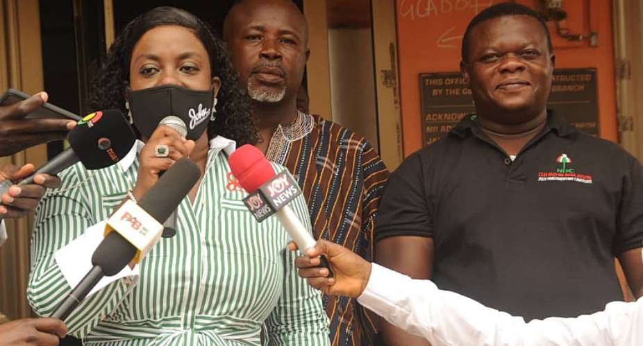 Obuobia 'Begs' Tina Mensah For A Debate In Weija-Gbawe