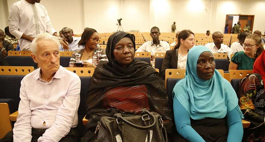 Relatives of the victims at Hissene Habreamp;39;s 2015 trial in Dakar, Senegal  - Source:
