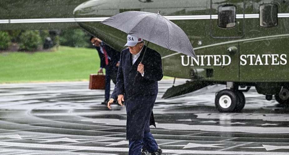 US President Donald Trump returning to the White House after a trip to Tennessee, September 26, 2026 -  Alex WROBLEWSKI, AFP