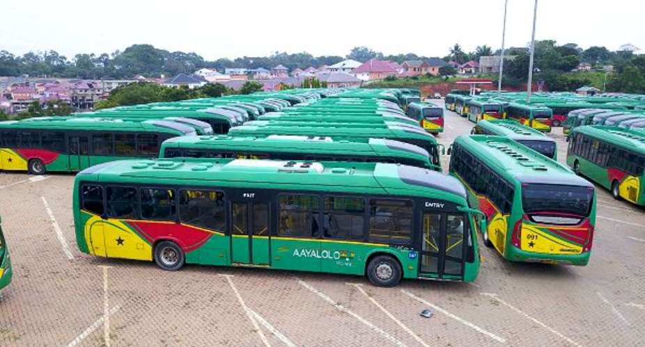 Ayalolo buses to operate contra-flow lanes on Amasaman, Adenta and Kasoa routes from Tuesday